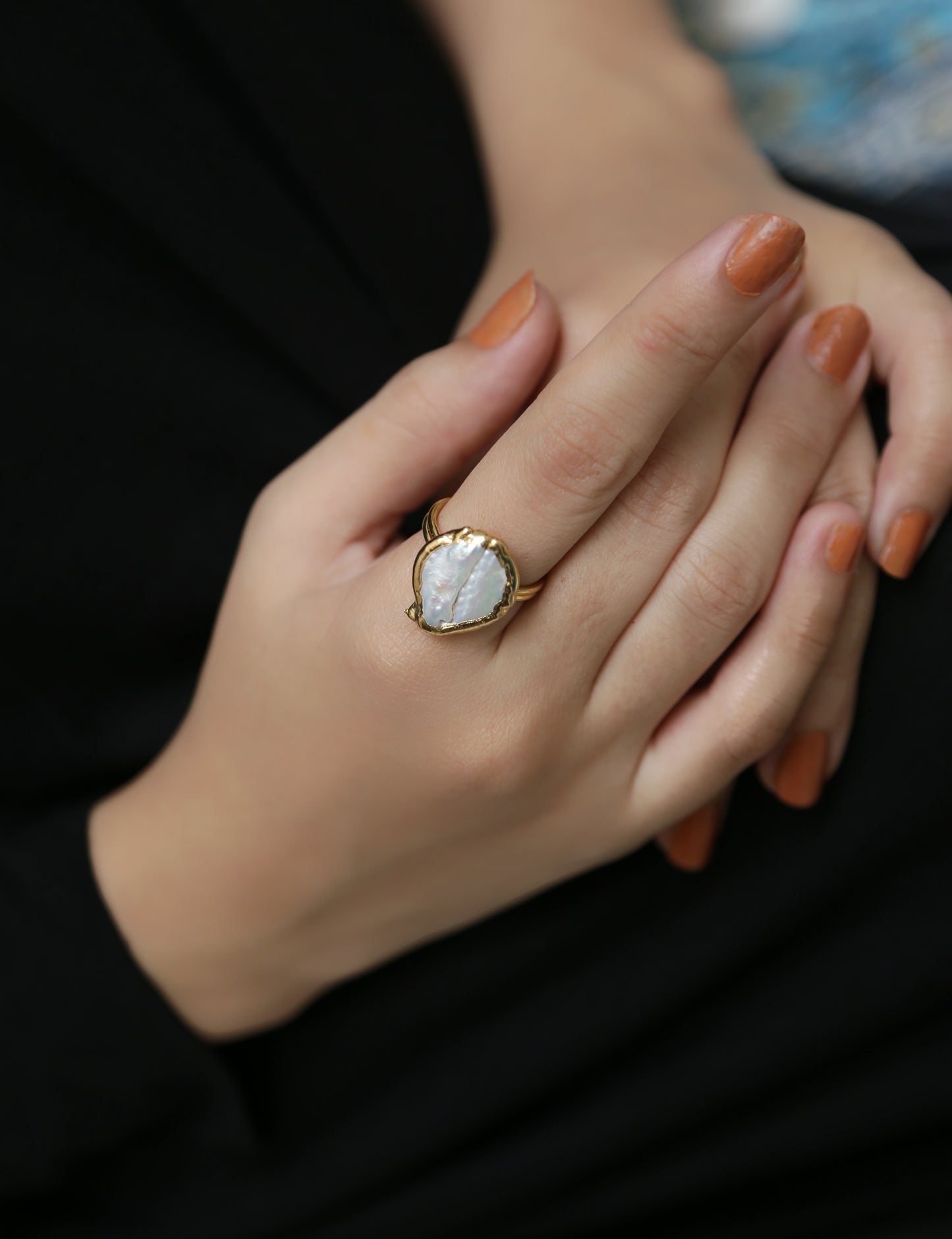 Ring - Ivory Gold