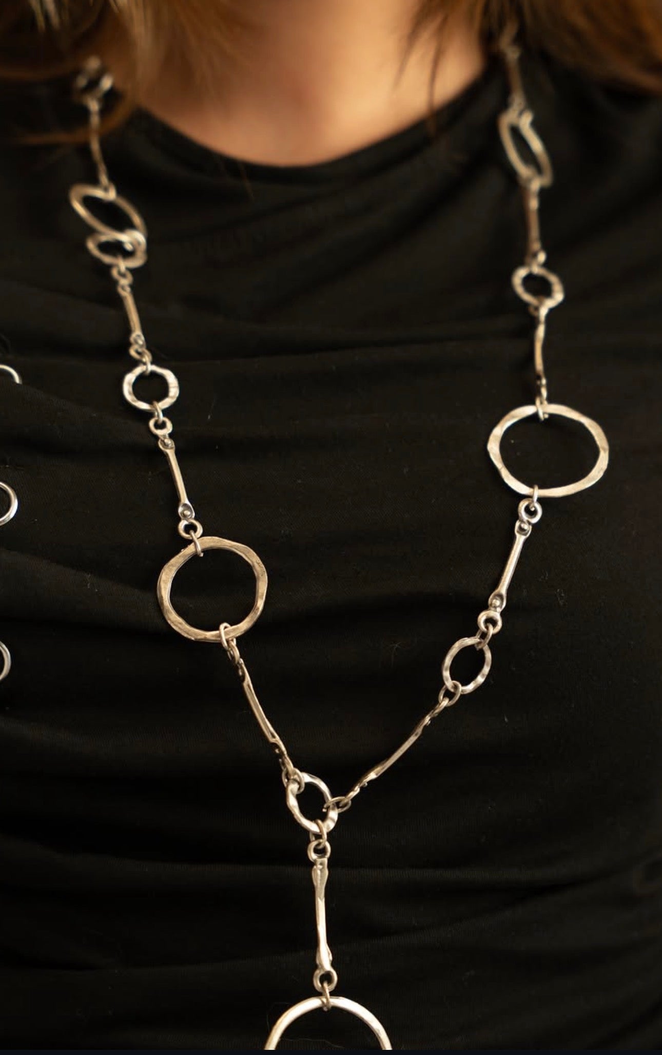 Mars Silver Necklace