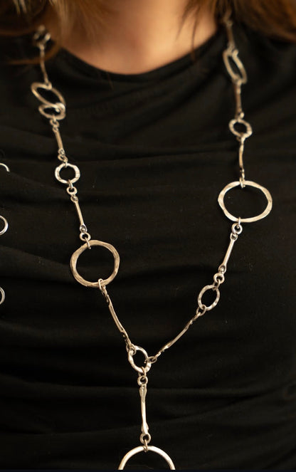 Mars Silver Necklace