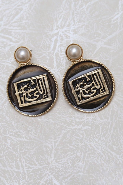 Earrings-Alaya Black