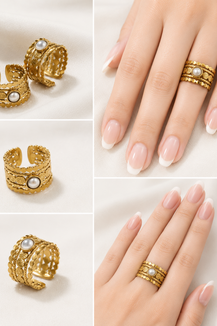 Astra Pearl Ring