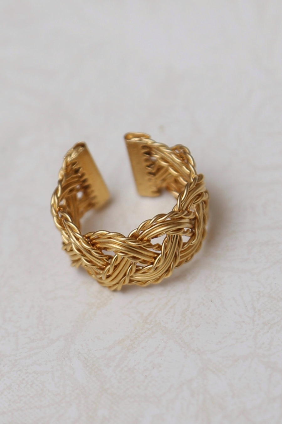 Ring-braided ring