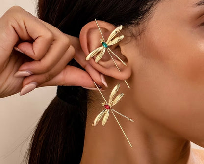 Dragonfly Earring (Single Piece)