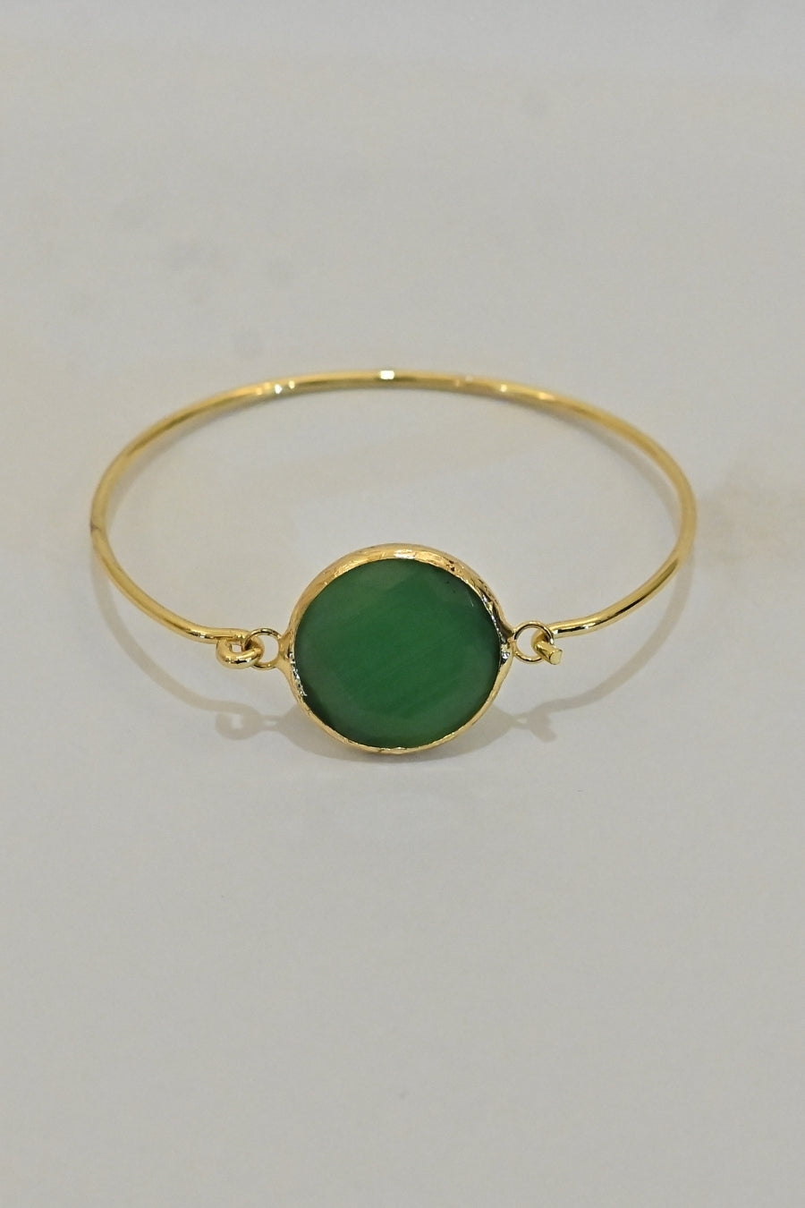 Emerald Glow Bangle