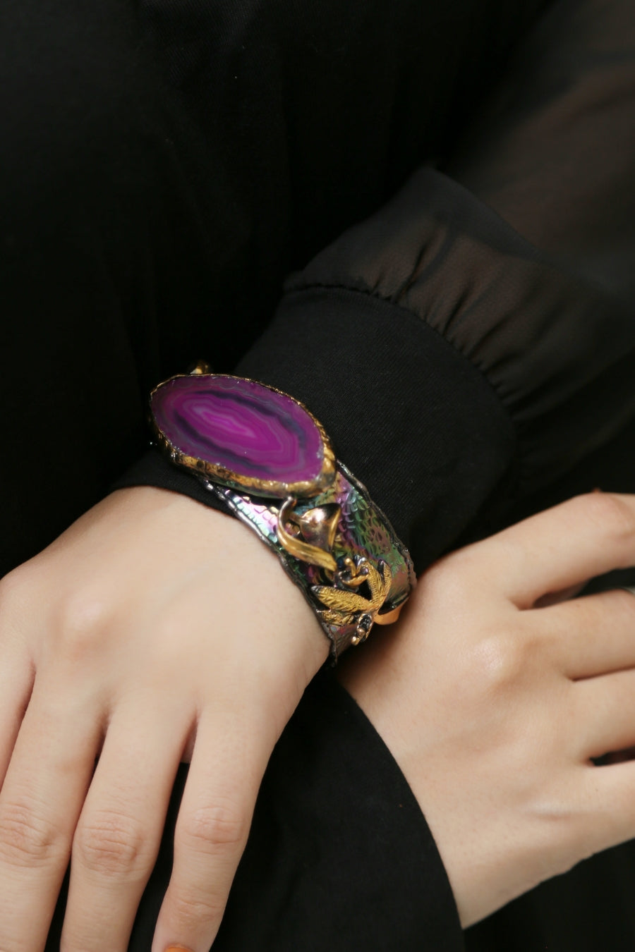 Metallic Bangle- Iris