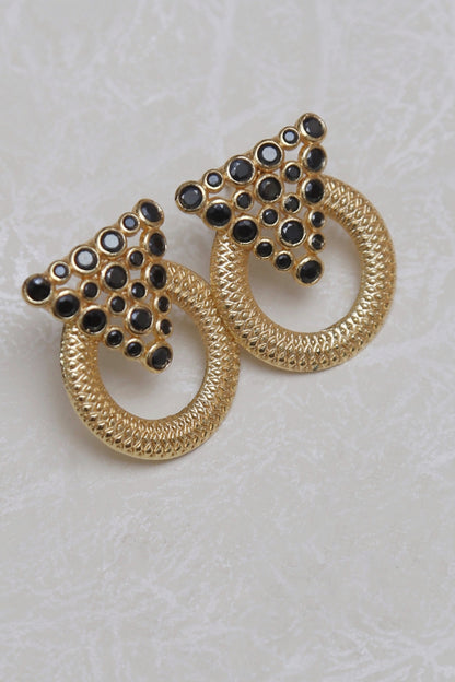 Earrings- Laroche Black