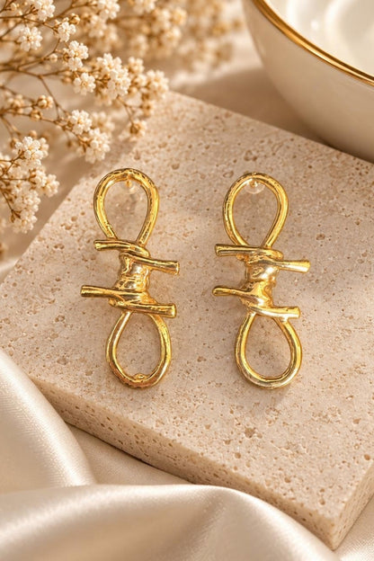 Tie Earrings