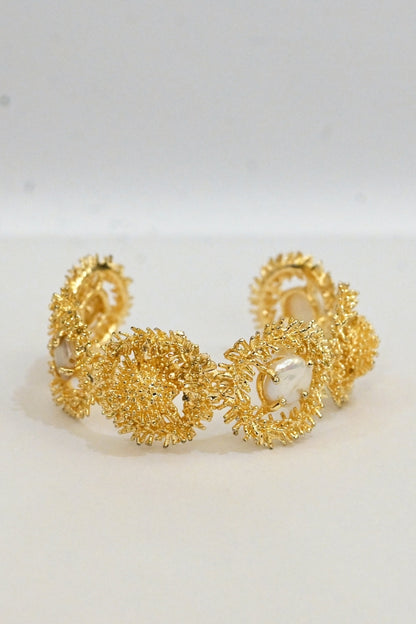 Solar Pearl Bangle
