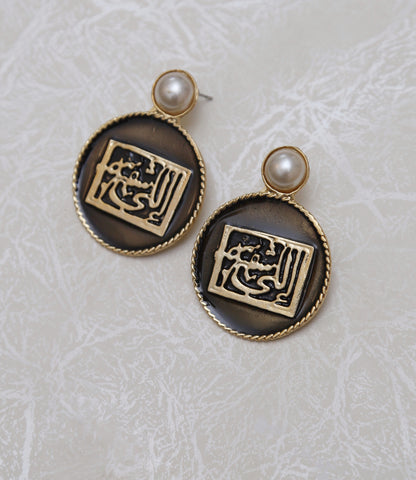 Earrings-Alaya Black